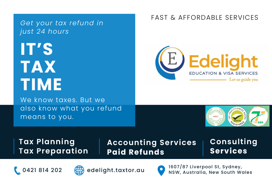 Tax refund with eDelight